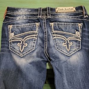 NWOT*Rock Revival Ganya Boot Jeans